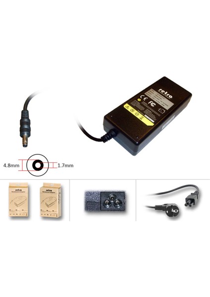 Hp Compaq 90W Siyah Uç Notebook Adaptör RNA-HC04 indirimleri