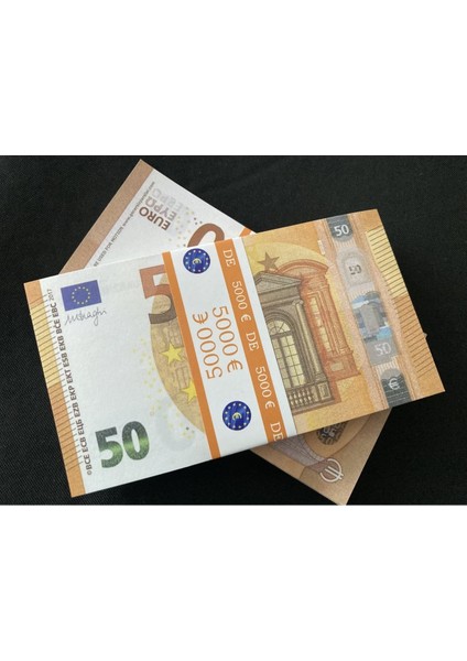 Tinky Winky Geçersiz Düğün Sahte Şaka Oyun Parası 50  Adet 50 Euro