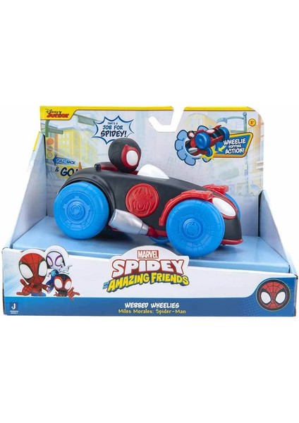 Spidey Çek Bırak Araba PDY03000 - Miles Morales