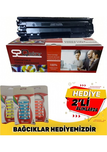 HP CF283A CRG737A MUADİL TONER