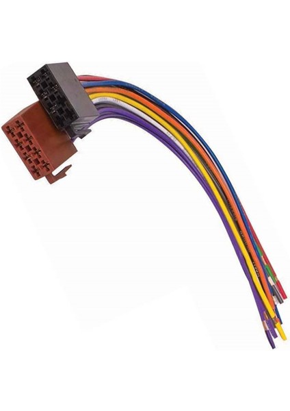 Oto Soket Iso Erkek 15 cm Kablolu