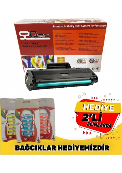 QSTAR HP 106A W1106A CHİPLİ MUADİL TONER 107 MFP135 MFP137 MFP138