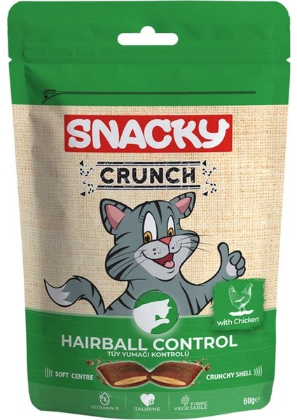 Kedi Crunch Ödül Hairball Cont.tavuk 4 Lü