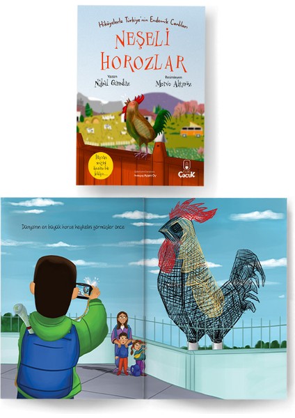 Ters Lale - Sarıl Ağaçlara - Dans Eden Yünler - Neşeli Horozlar - Zıp Zıp Balıklar - Nihal Gündüz fırsatları
