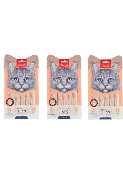 Ton&somon Krema Ödül 5X14GR RA-052 Likit Kedi Ödülü 3 Adet