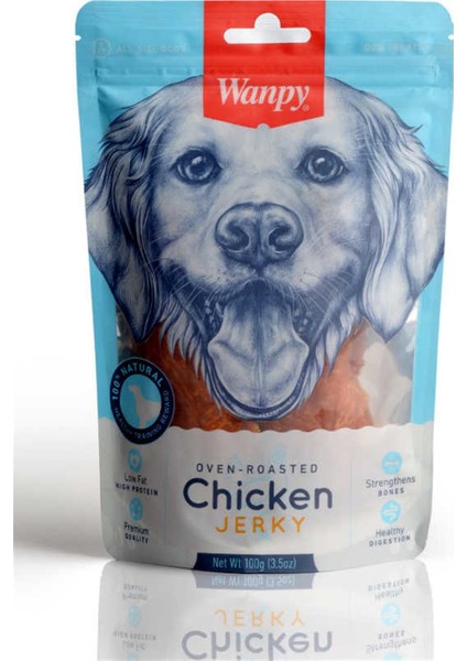 Gerçek Tavuk Fileto 100 gr CA-01H Köpek Ödülü x 3 Adet