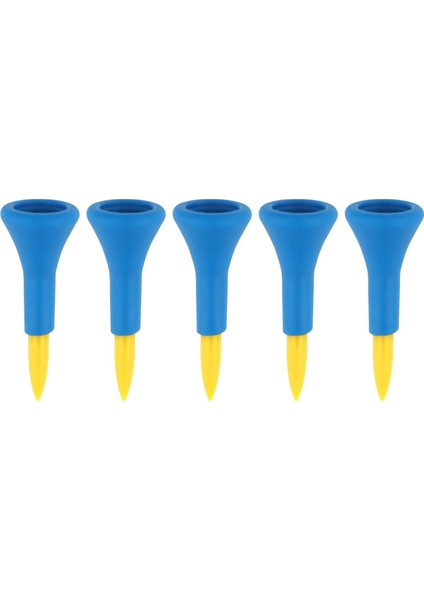 5 Profesyonel Golf Tee Neredeyse Kırılmaz 42MM Sarı (Yurt Dışından)