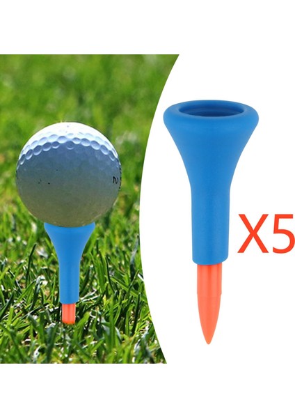 5 Dayanıklı Kauçuk Golf Neredeyse Kırılmaz Eğ I Turuncu (Yurt Dışından)