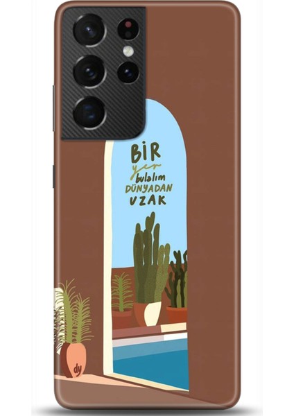 Samsung Galaxy S21 Ultra Kılıf Hd Baskılı Kılıf - Followed Institution 0554