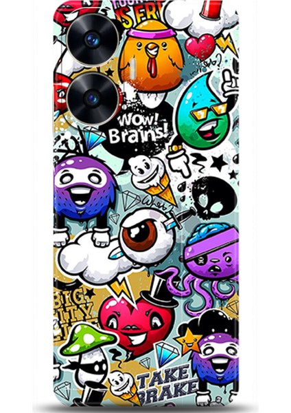 Realme C55 Kılıf Hd Baskılı Kılıf - Followed Institution 0594