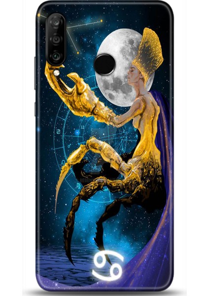 Huawei P30 Lite Kılıf Hd Baskılı Kılıf - Followed Institution 0106