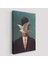 Rene Magritte Melon Şapkalı Adam Sürreal Duvar TABLOSU-6210 1