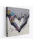 Graffiti Kalp Burcu Eller, Banksy Posteri, Kanvas Tablo, Pop ART-5343 1