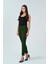 Tolga Saraçoğlu Minimalist 7/8 Boy Slim Fit Kadın Pantolon 2