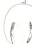 Ruby Krom 3 Renkli 48 Watt Kristal Ledli Modern Oturma Odası Salon Sarkıt Avize 3