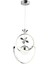 Conroy Krom 3 Renkli 48 Watt Kristal Ledli Modern Oturma Odası Salon Sarkıt Avize 2