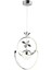 Conroy Krom 3 Renkli 48 Watt Kristal Ledli Modern Oturma Odası Salon Sarkıt Avize 3