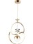Conroy Krom 3 Renkli 48 Watt Kristal Ledli Modern Oturma Odası Salon Sarkıt Avize 2