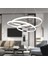 Valter Krom 3 Renkli 75 Watt Kristal Ledli Modern Oturma Odası Salon Sarkıt Avize 1
