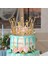 Tiaras Kronları, Tam Yuvarlak Kristal Gelin Gelin Düğün Taçları ve Altın (Yurt Dışından) 5