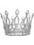 Tiaras Kronları, Tam Yuvarlak Kristal Gelin Gelin Düğün Taçları ve Tiaras (Yurt Dışından) 1