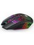 Sessiz Tuşlu Wireless 2.4g 8 Button Rgb LED Gaming Mouse - Silent Button - One Click Desktop Siyah 1