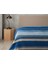 Striped Dört Mevsim Tek Kişilik Battaniye 150X200 cm Mavi 2