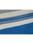 Striped Dört Mevsim Tek Kişilik Battaniye 150X200 cm Mavi 3