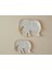 English Home Elephant Polyresin Dekoratif Tabak 25X2X19 cm Gold 4