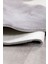 Açık Gri Fluffy Oval Post Peluş Halı Kaymaz Taban Yumuşacık Yolluk Modern Halı 2