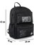 Çift Bölmeli Sırt Çantası Siyah 3829 5