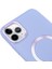 iPhone 11 Pro Max Magsafe Mat Lila Kablosuz Şarj Kılıfı 3