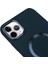 iPhone 11 Pro Max Magsafe Mat Lacivert Kablosuz Şarj Kılıfı 3