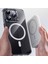 iPhone 15 Plus Uyumlu Kılıf Magsafe Şarj Özellikli Benks ​​​​​​crystal Serisi Şeffaf Kapak 5