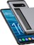Samsung Galaxy S10 Slayt Kart Tutucu Hibrid Pc+Tpu Telefon Kılıfı - Gümüş (Yurt Dışından) 3