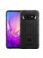 Samsung Galaxy S10 - Siyah Için Sağlam Shock Anti -Shock Square Grid Doku Tpu Telefon Kılıfı (Yurt Dışından) 2