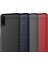 Samsung Galaxy A7 Için Karbon Fiber Doku Fırçalanmış Tpu Geri Kasa - Siyah (Yurt Dışından) 4