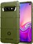 Samsung Galaxy S10 Için Sağlam Shock Anti -Shock Square Grid Doku Tpu Mobil Muhafaza - Yeşil (Yurt Dışından) 1
