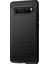 Samsung Galaxy S10 5g Için Karbon Fiber Doku Fırçalanmış Tpu Telefon Kabuğu - Siyah (Yurt Dışından) 2