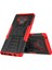 Samsung Galaxy Note9 SM-N960 Için Kickstand ile Anti-Slip Pc+Tpu Hibrid Telefon Kılıfı-Kırmızı (Yurt Dışından) 2