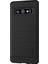 Samsung Galaxy S10 Için Karbon Fiber Doku Fırçalanmış Tpu Kasası - Siyah (Yurt Dışından) 1