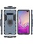 Samsung Galaxy S10 Plus Için Parmak Yüzük Kickstand Pc+Tpu Hibrid Telefon Kapağı - Koyu Mavi (Yurt Dışından) 2