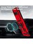 Samsung Galaxy S10 4g Için Metal Ring Kickstand Anti -Drop Kılıfı, Slayt Kamera Koruma Pc+Tpu Hibrid Telefon Kapağı - Kırmızı (Yurt Dışından) 3