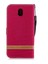 Samsung Galaxy J5 (2017) J530 Ab Versiyonu Için Iki Tonlu Jean Bez Pu Deri Cüzdan Standı Kapağı (Yurt Dışından) 3