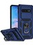 Samsung Galaxy S10 4g Için Metal Ring Kickstand Anti -Drop Kılıfı, Slayt Kamera Koruma Pc+Tpu Hibrid Telefon Kapağı - Mavi (Yurt Dışından) 1