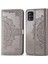 2,0mm Imd Iml Elektrokaplatma Mermer Çiçek Telefon Tpu Samsung Galaxy A21S Mermer/taç (Yurt Dışından) 3