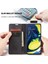 Ksq Çift Kart Yuvaları Samsung Galaxy Note 10/not 10 5g-Black Için Pu Deri Kaplamalı Sert Plastik Kasa (Yurt Dışından) 3