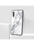 Samsung Galaxy A50/A50S/A30'LAR Için Mermer Tahıl Deseni Temperli Cam Pc+Tpu Telefon Kabuğu - Beyaz (Yurt Dışından) 1