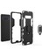 Samsung Galaxy S10 Parmak Yüzüğü Kickstand Pc+Tpu Hibrid Mobile Case - Black Için (Yurt Dışından) 4