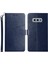 Samsung Galaxy S10E Için Baskı Y Şeklindeki Çizgi Anti-Drop Koruma Cüzdan Standı Deri Telefon Kılıf Kapağı-Mavi (Yurt Dışından) 1